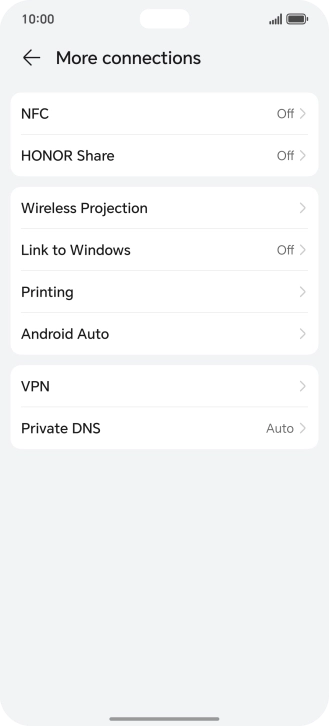 Press NFC.