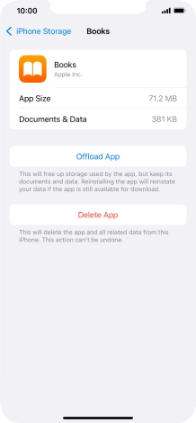 Press Offload App.