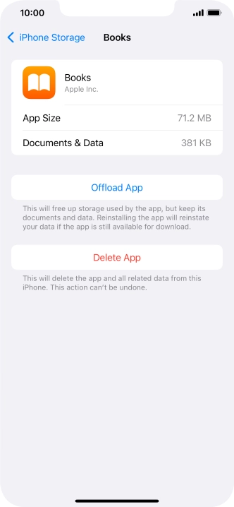 Press Offload App.