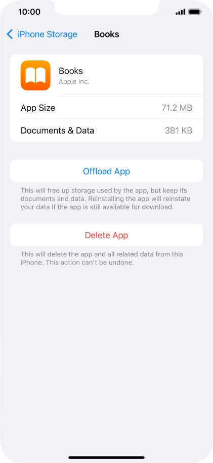 Press Offload App.