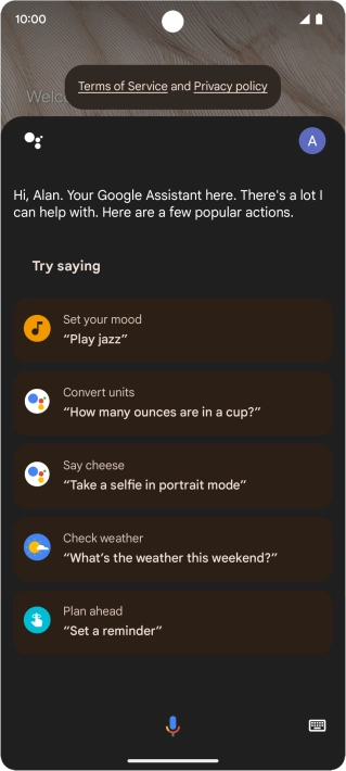 Wait, until this screen is displayed.