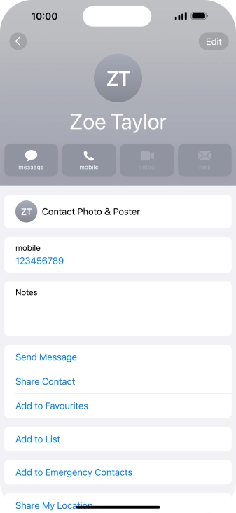 Slide your finger upwards starting from the bottom of the screen to return to the home screen.