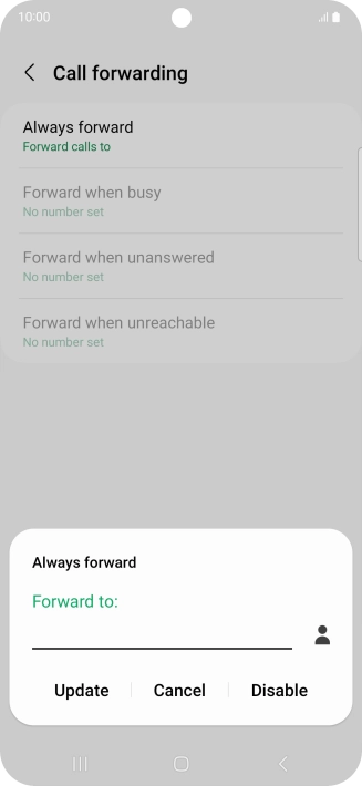 Press Disable. Press Disable.
