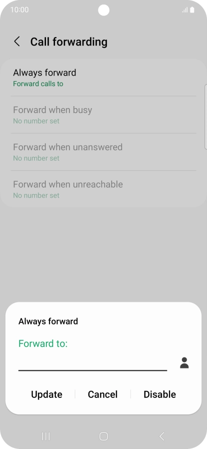 Press Disable. Press Disable.