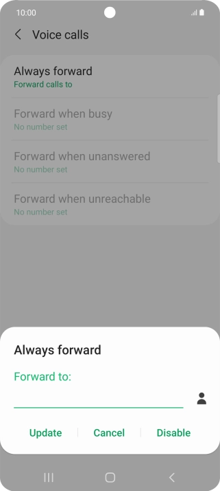 Press Disable. Press Disable.