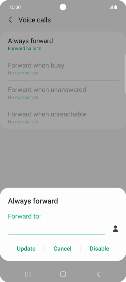 Press Disable. Press Disable.