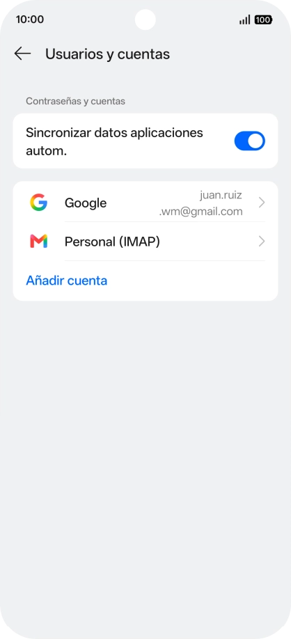 Desliza el dedo hacia arriba desde la parte inferior de la pantalla para terminar y volver a la pantalla de inicio.