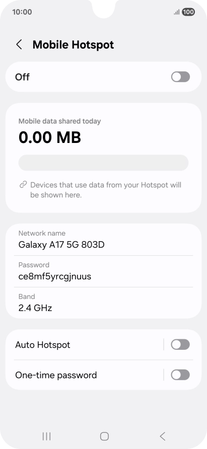 Press Network name. Press Network name.