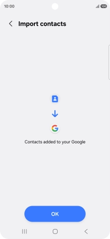 Press OK. Press OK.