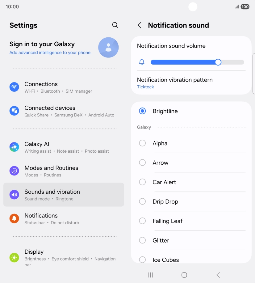 Press the required message tones to hear them. Press the required message tones to hear them.