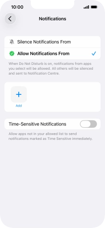 Press the indicator next to Press the indicator next to