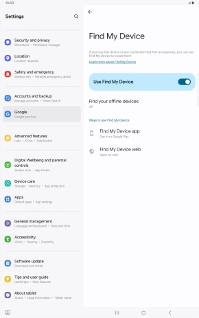 Press the Home key to return to the home screen. Press the Home key to return to the home screen.