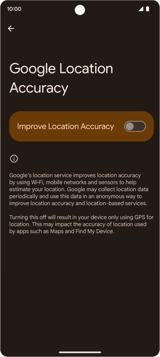 If you press the indicator next to If you press the indicator next to