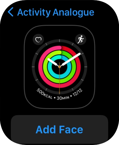 Press Add Face.