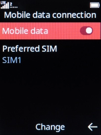 Select Preferred SIM. Select Preferred SIM.