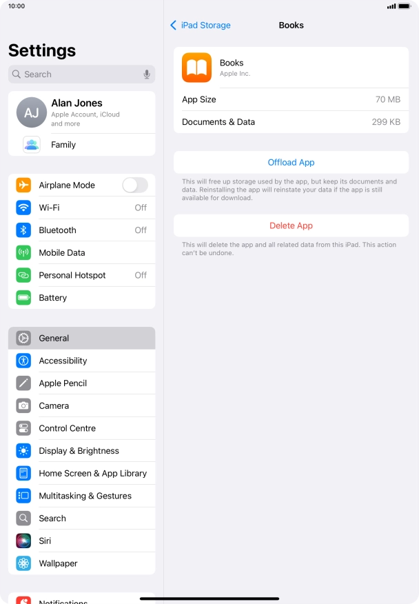 Press Offload App. Press Offload App.