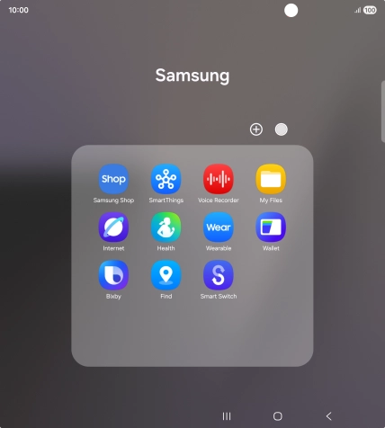 Press Bixby.