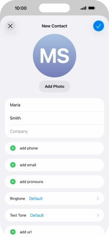Press add phone. Press add phone.