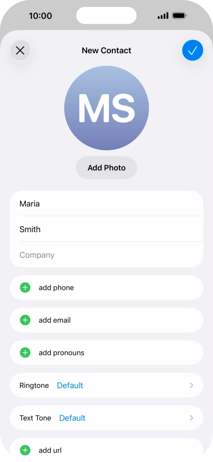 Press add phone. Press add phone.