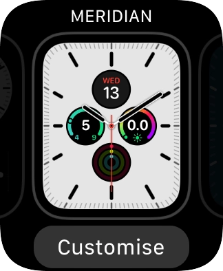 Press Customise.