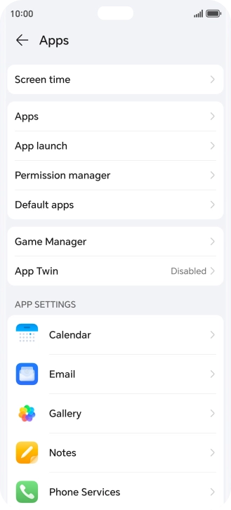 Press Apps.