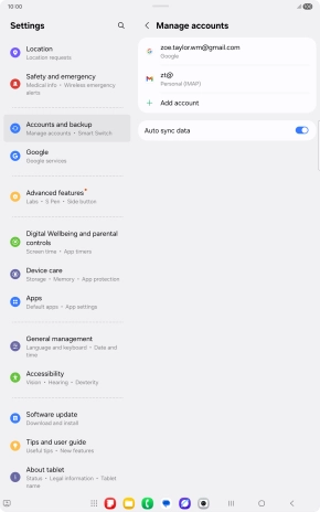 Press the Home key to return to the home screen. Press the Home key to return to the home screen.