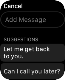Press Add Message.