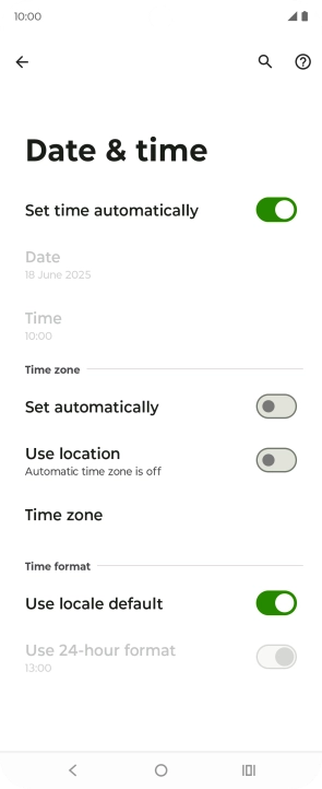 Press the indicator next to Press the indicator next to