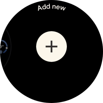 Press the add icon. Press the add icon.