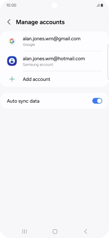 Press the Home key to return to the home screen. Press the Home key to return to the home screen.