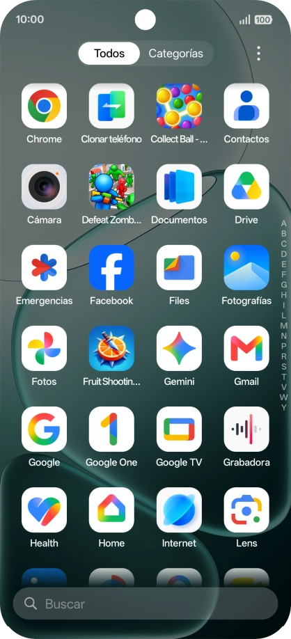 Pulsa Gemini. Si el teléfono lo solicita, sigue las indicaciones de la pantalla para activar la función.
