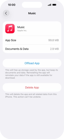 Press Offload App.