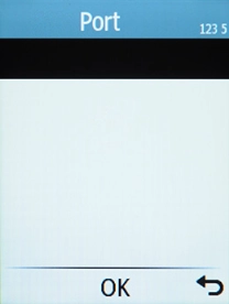 Key in 8799 and press the OK key.