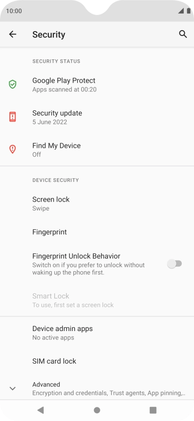 Press Find My Device. Press Find My Device.