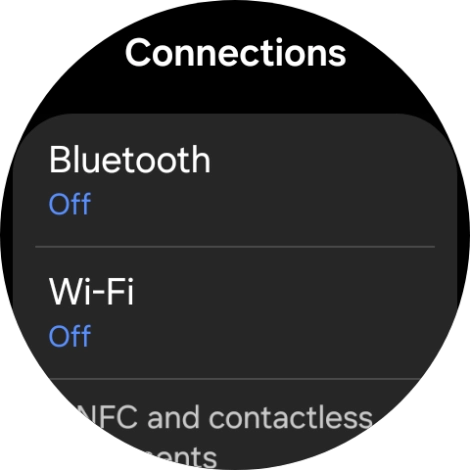 Press Wi-Fi.