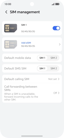 Press Add eSIM. Press Add eSIM.