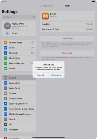 Press Offload App. Press Offload App.