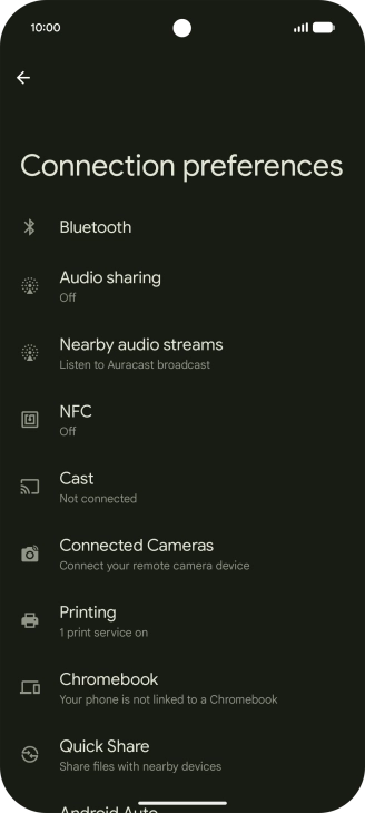 Press NFC.