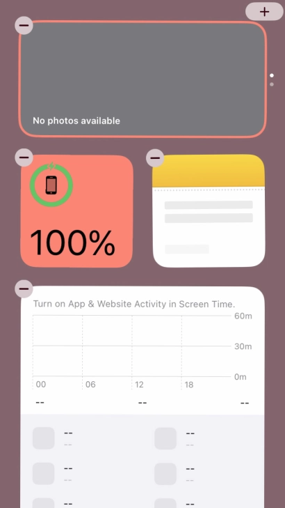 Press the add icon.