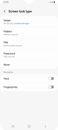 Press Fingerprints. Press Fingerprints.