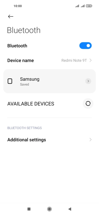 Press the Home key to return to the home screen. Press the Home key to return to the home screen.