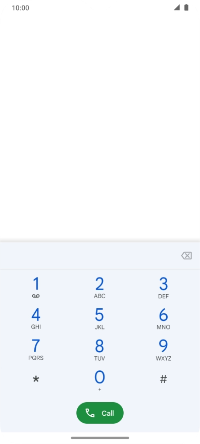 Press and hold number key 1 to call voicemail. Follow the instructions to listen to your messages.