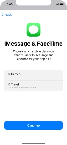 Press the required price plan. Press the required price plan.