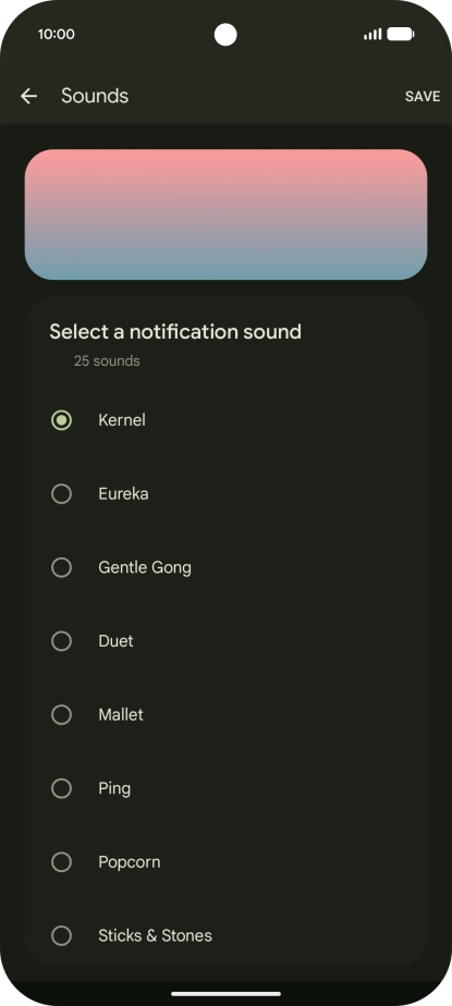 Press the required message tones to hear them. Press the required message tones to hear them.