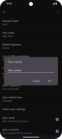 Press OK. Press OK.