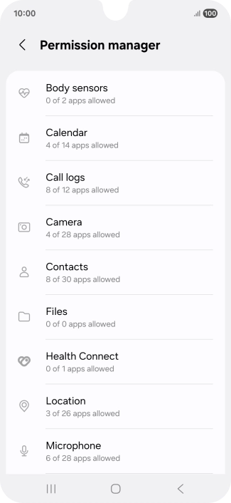 Press the required phone function. Press the required phone function.