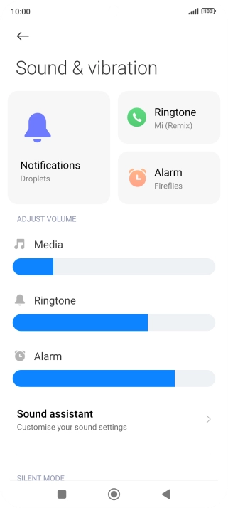 Press Ringtone.