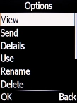 Select Send.