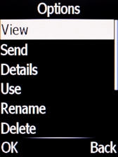 Select Send.