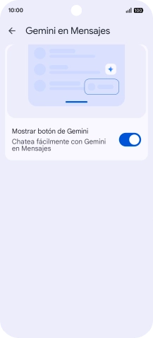 Pulsa el indicador junto a 